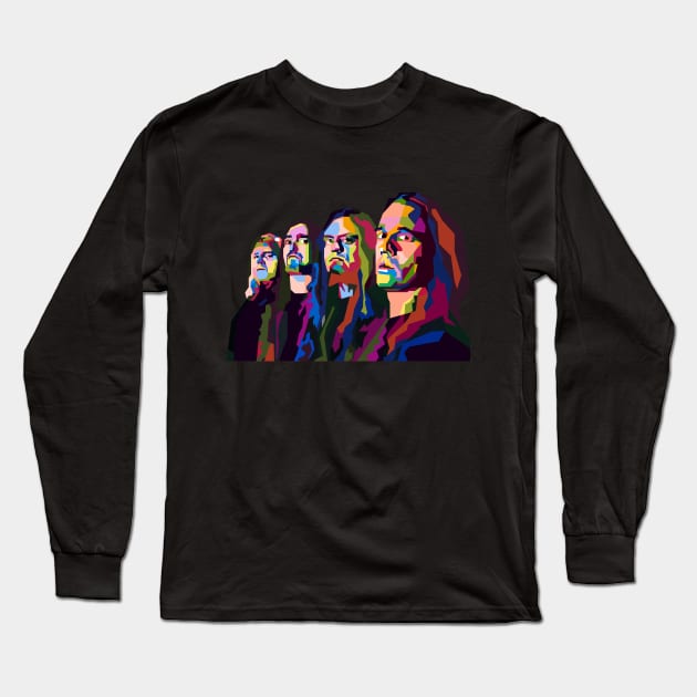 Abstract Hate Eternal in WPAP Long Sleeve T-Shirt by smd90